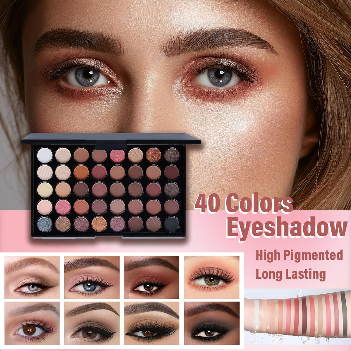 Makeup Essentials Kit-Complete Makeup Set for Women & Beginners 