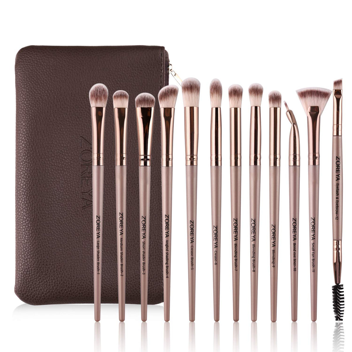 Eye Makeup Brushes, 12 Pcs Professional Eye Brush Set